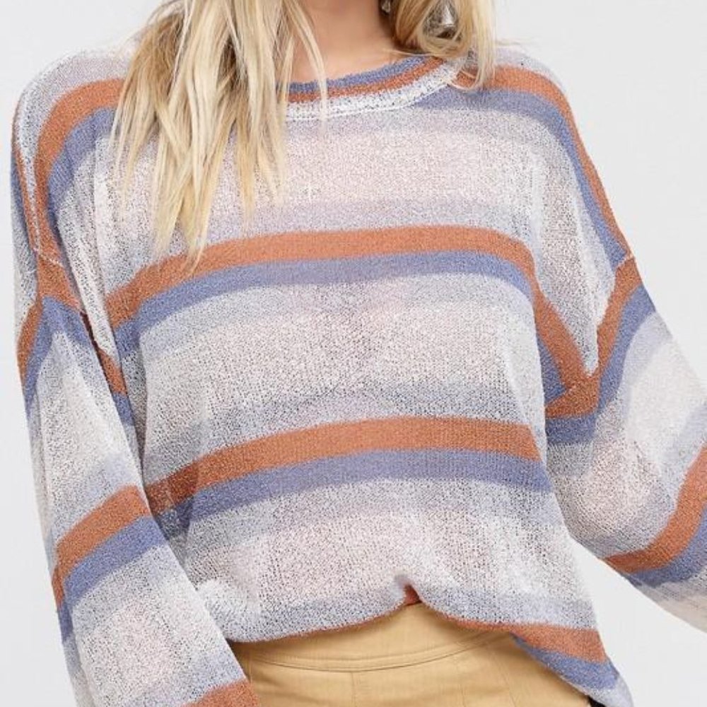 Striped Lightweight Top